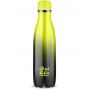 Bidon Coolpack ze stali nierdzewnej, Ombre Żółty/Czarny, 500ml - 2